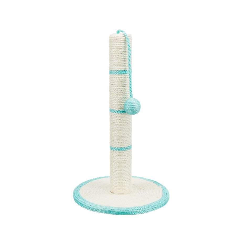 Poste Rascador para Gatos de Sisal 50cm Juego y Cuidado de Uñas