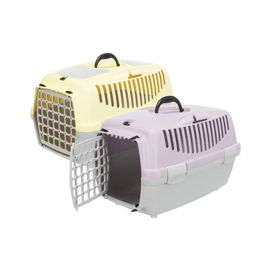 Transportín para Mascotas de Plástico con Asa 48cm hasta 6kg