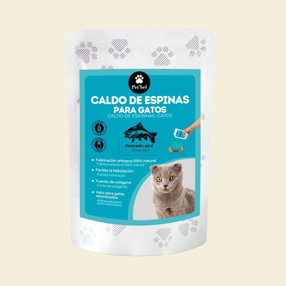 Pet'bel Caldo de Espinas de Pescado Nórdico para Gatos 1 Pet'bel Caldo de Espinas de Pescado Nórdico para Gatos