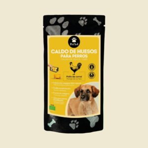 Pet'bel Caldo de Huesos de Pollo Ecológico para Perros