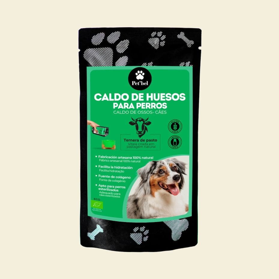 Pet'bel Caldo de Huesos de Ternera Ecológico para Perros 1 Pet'bel Caldo de Huesos de Ternera Ecológico para Perros