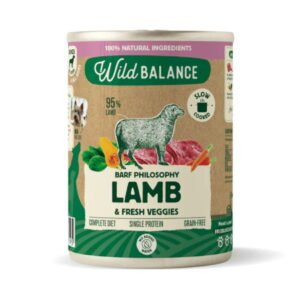 Lata Wild Balance Cordero para Perros 400g