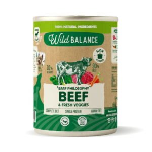 Lata Wild Balance Ternera para Perros 400g