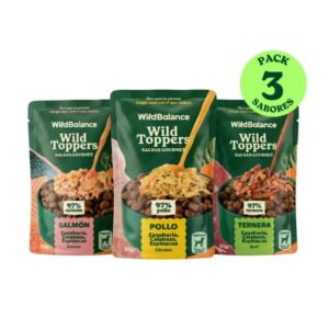 Pack 3 Toppers Wild Balance para Perros 85g